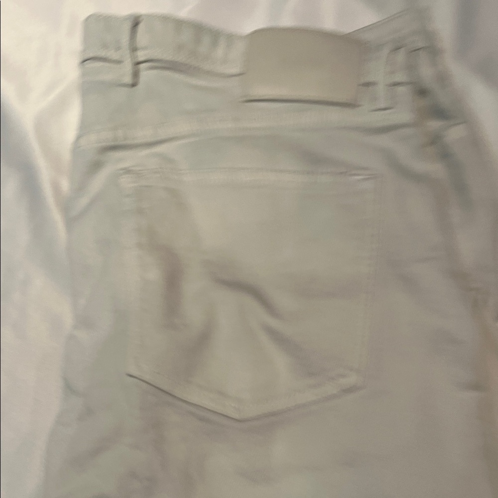 Massimo Dutti Cream Slim Fit Jeans - Picture 7 of 9